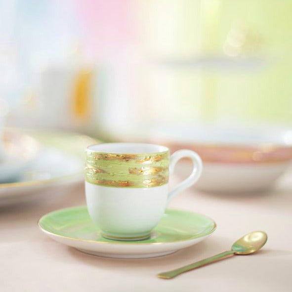 Olivia Lotus Coffee Set for Two