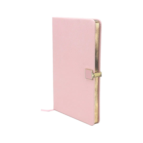 Pink and Gold Notebook