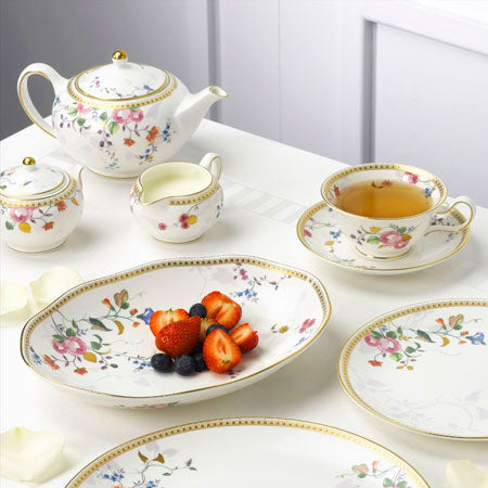 Rose Gold Teacup and Saucer