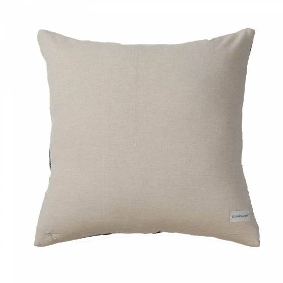 Congo Blue Cotton Cushion Cover