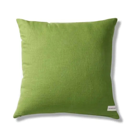 Botanica Fern Linen Natural Green Cushion Cover