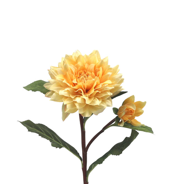 Real Touch Dahlia Yellow